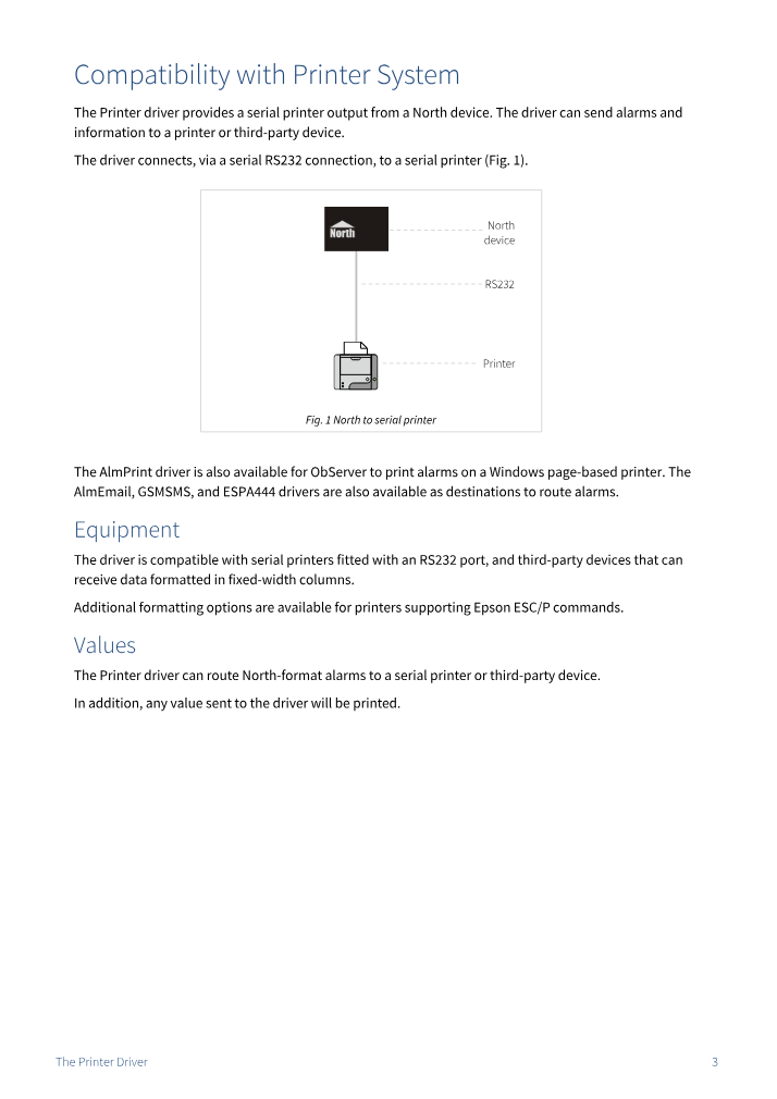 Preview thumbnail of page 3 of the Printer Driver Manual PDF document.
